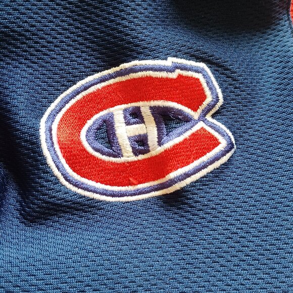 1990s Y2K Nike Team Montreal Canadiens Saku Koivu NHL Hockey Jersey Youth Large - Picture 6 of 16